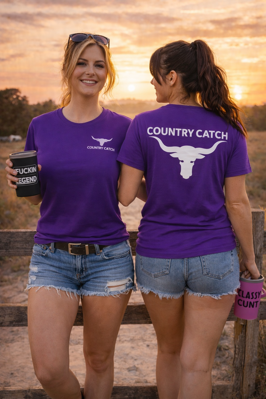 UNISEX TEE OG PURPLE