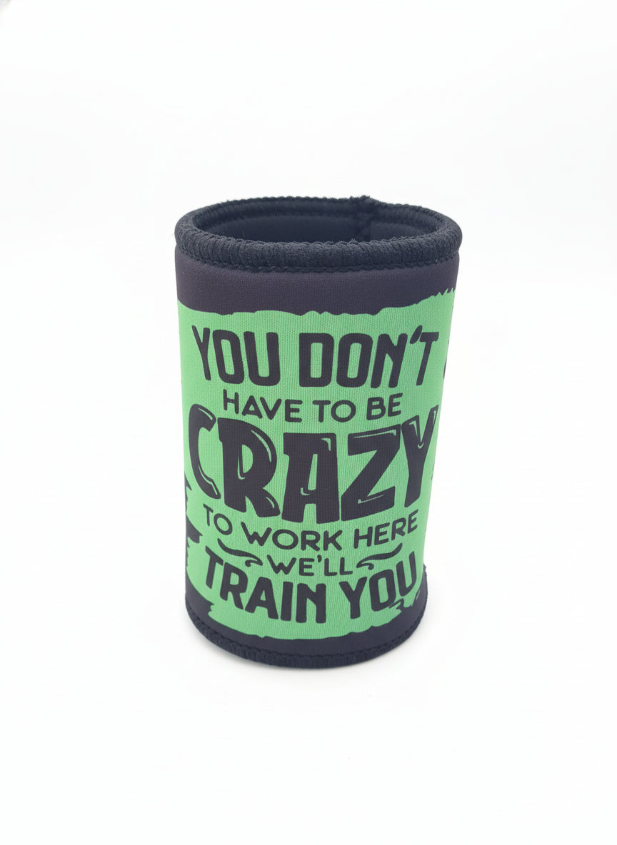 Stubby cooler - crazy green
