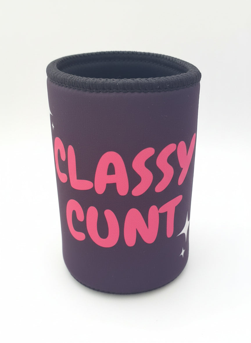 Stubby cooler - classy c*nt black
