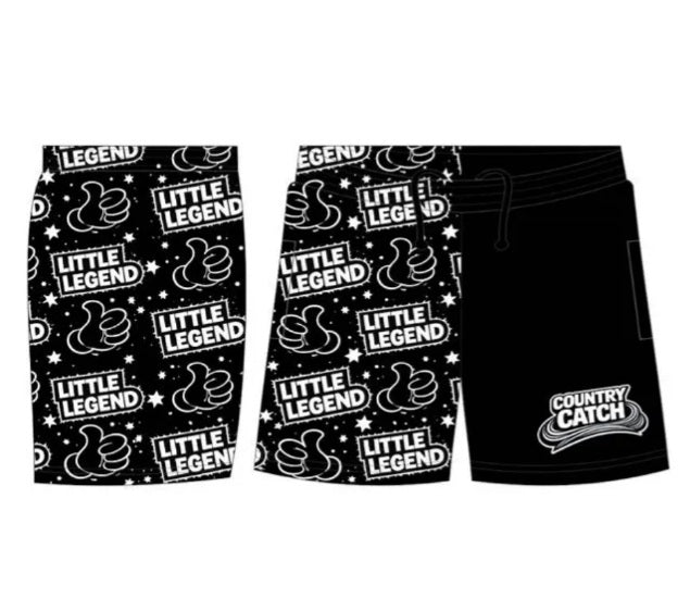 FOOTY SHORTS - kids Little legend