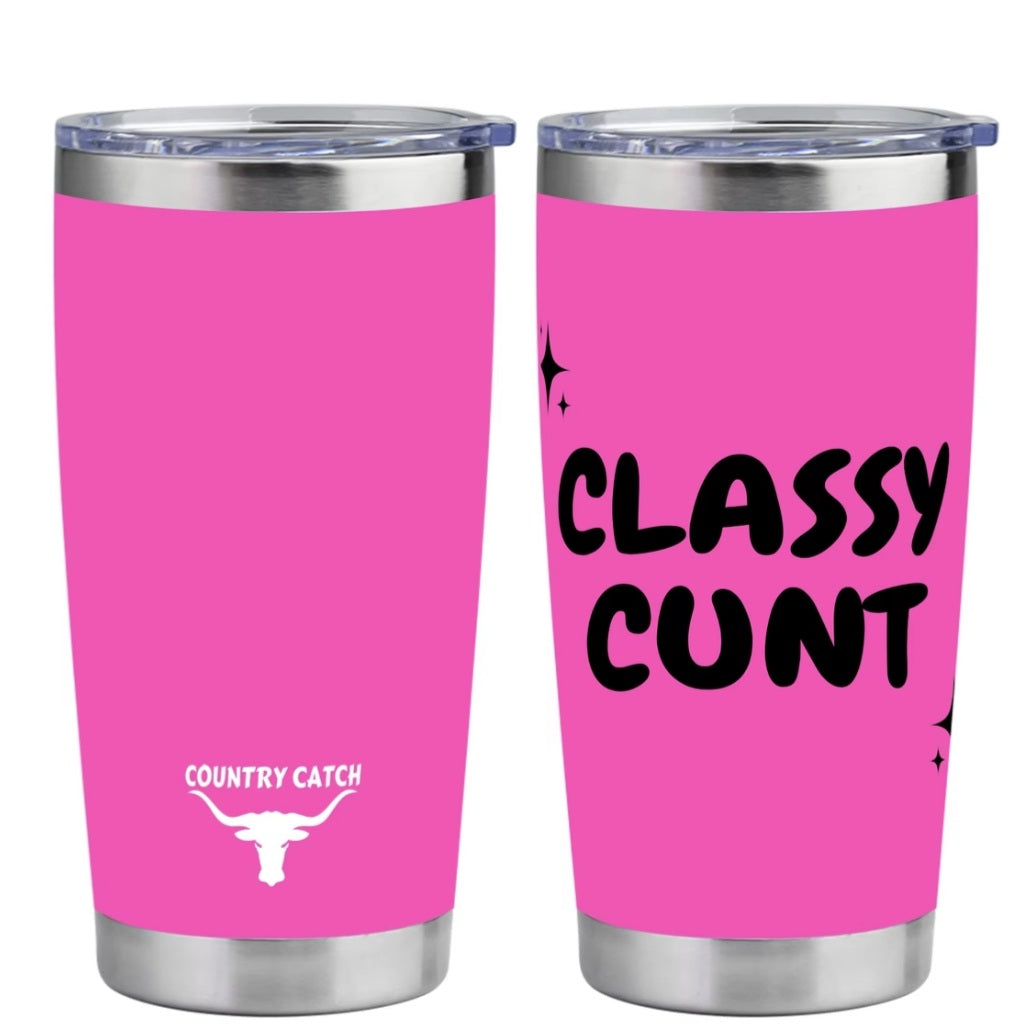 TRAVEL MUG                CLASSY C*NT