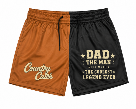 FOOTY SHORTS                         LEGEND DAD