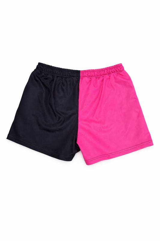 FOOTY SHORTS-girls                Aussie pink legend