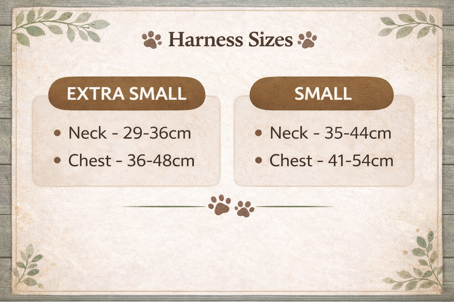 DOG HARNESS SET