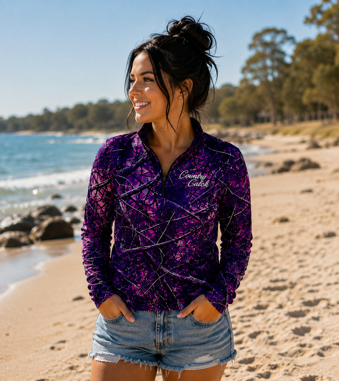 UNISEX FISHING SHIRT                                 MYSTIC WOODLAND