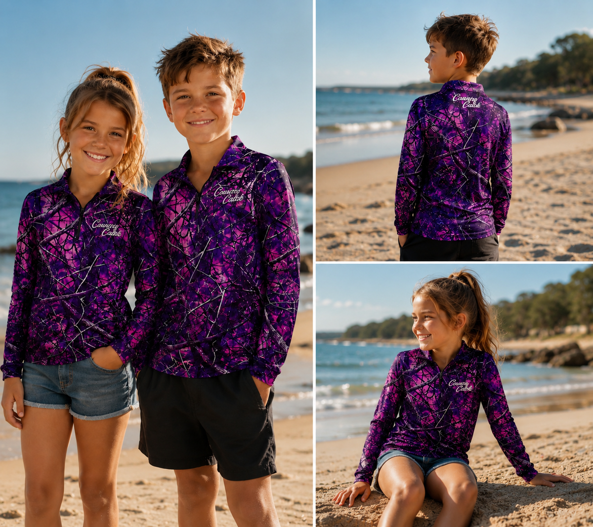 KIDS FISHING SHIRT               MYSTIC WOODLAND