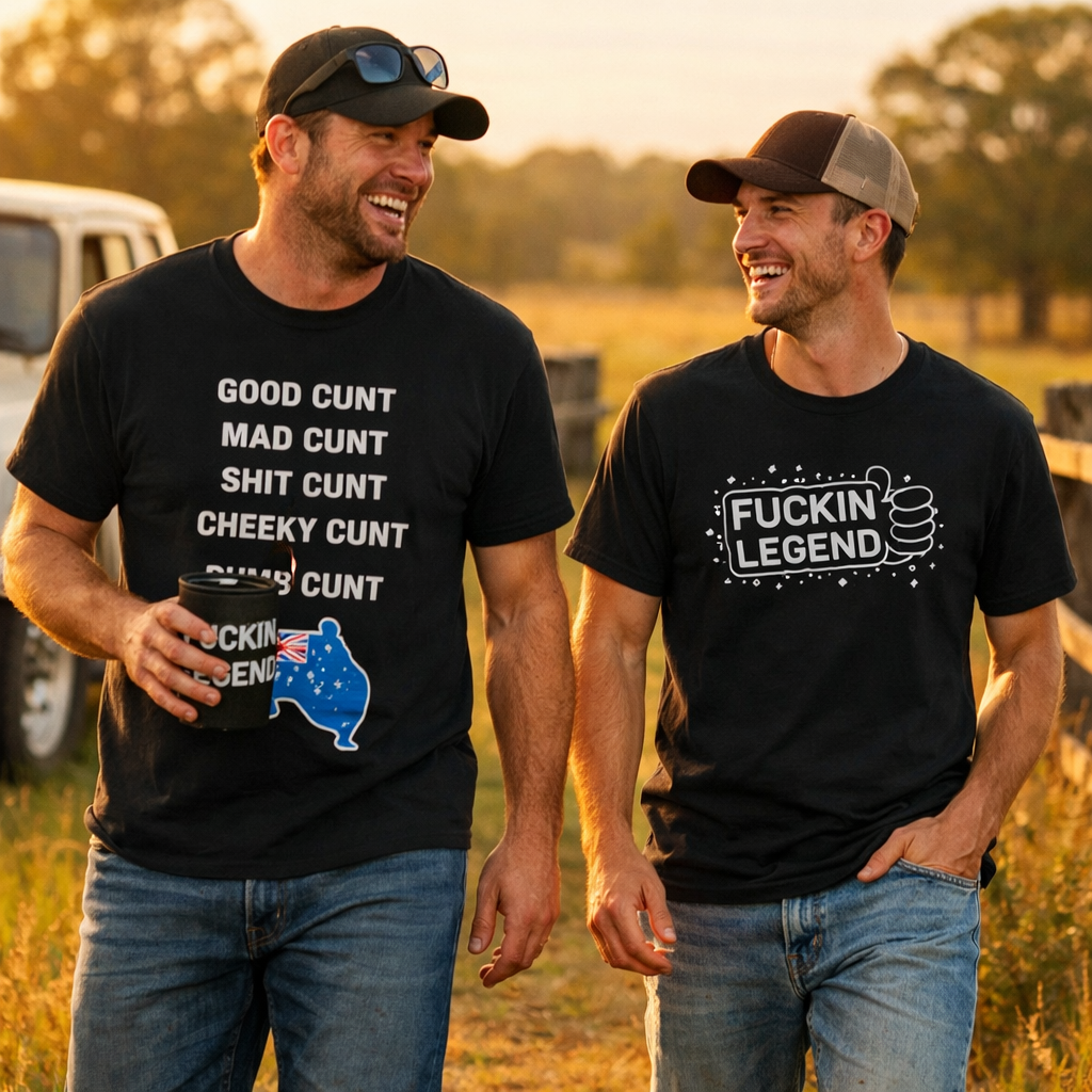 UNISEX TEE                               AUSSIE CUNT