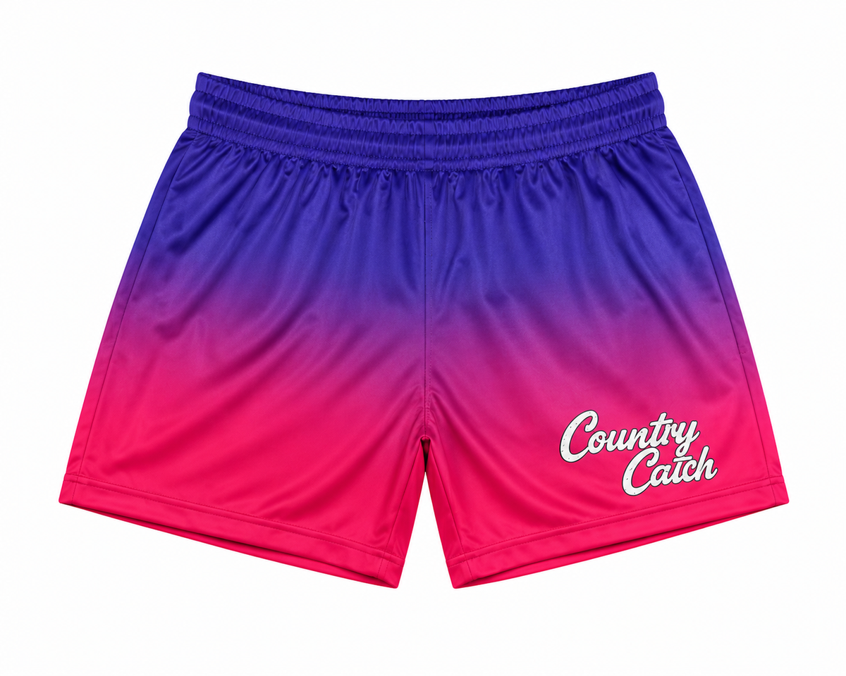 FOOTY SHORTS                           Violet blaze 2.0