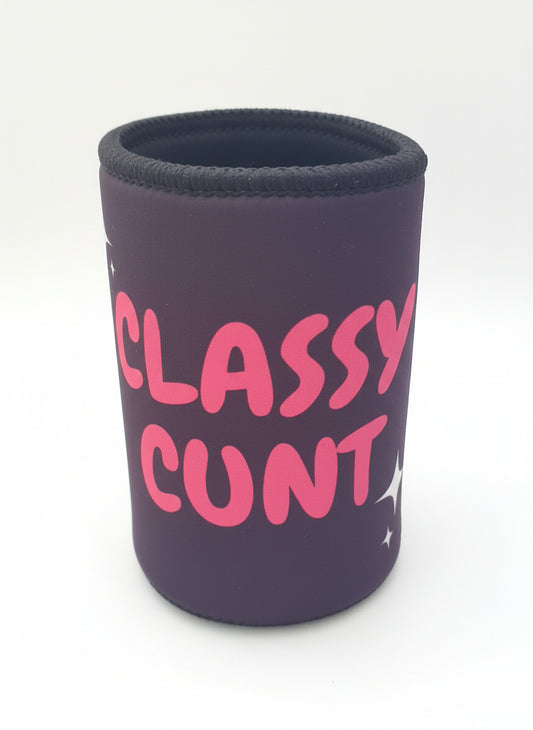 Stubby cooler - classy c*nt black