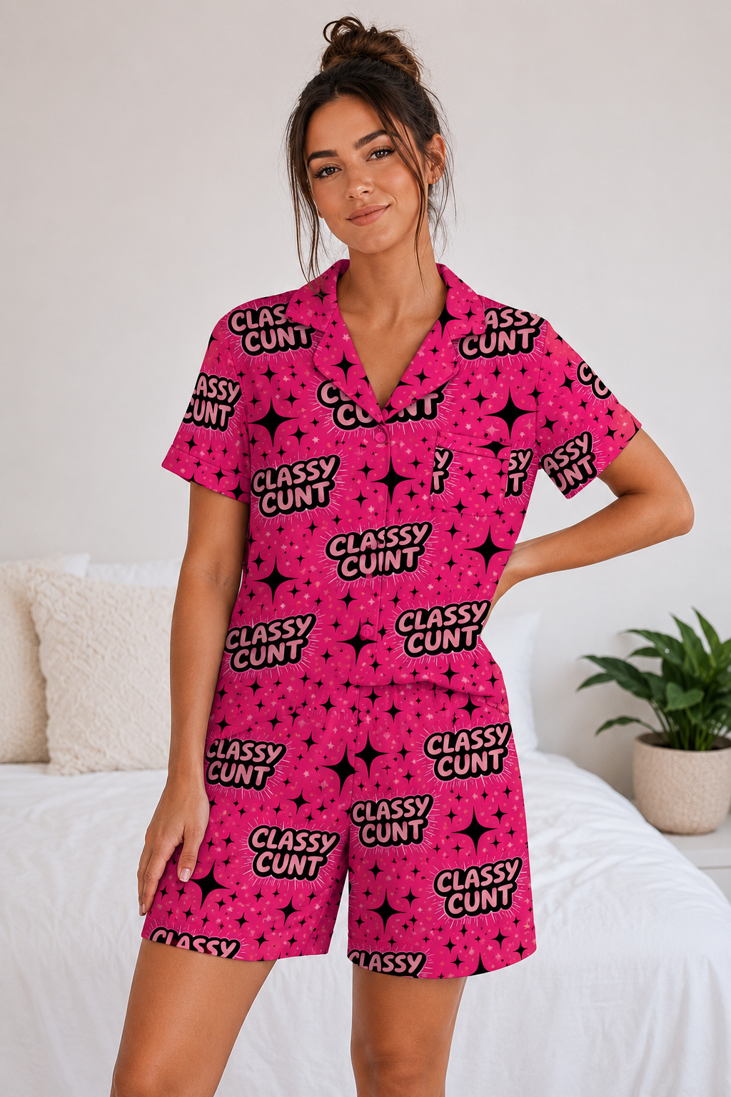 CC PYJAMAS                             Hot pink