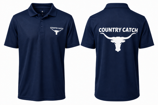BASIC POLO SHIRT                     NAVY BLUE