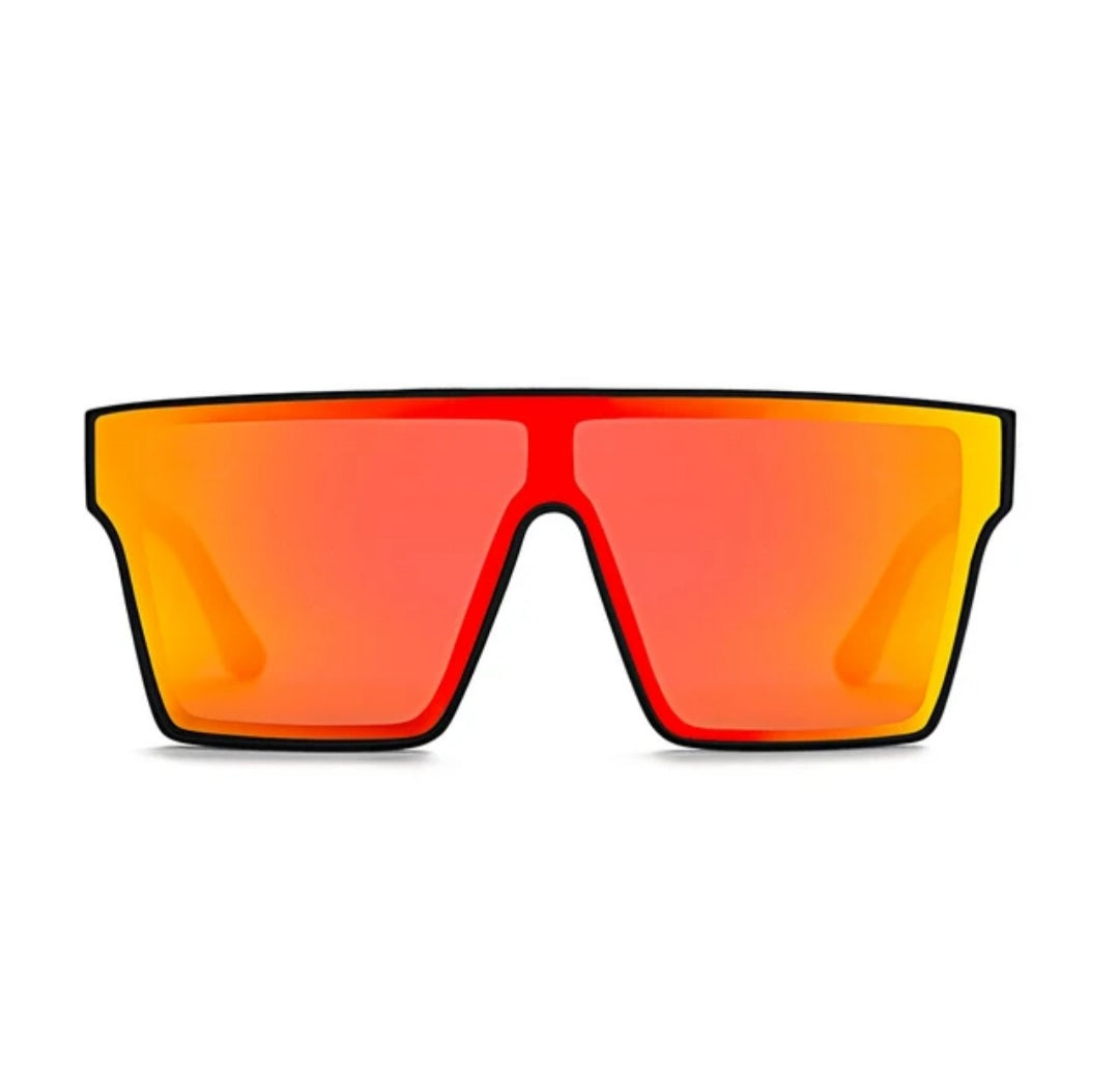SUNGLASSES -                     OG bonfire red
